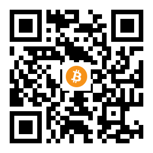 bitcoin:3EfYbCdXhiyjtnYAncV5qXQuip63o3ggQ2 black Bitcoin QR code