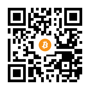 bitcoin:3EgP1ZjfVpgkMCaEPQk8wX3k4aimzoZLyD black Bitcoin QR code