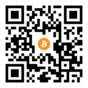 bitcoin:3EgtZDM6iiN6rScbwNdf1m8eVrkAw2xEBM black Bitcoin QR code