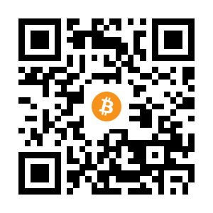 bitcoin:3EiAJPvEa4mMEmBCVefcWzwA7iBuHj8oPR black Bitcoin QR code