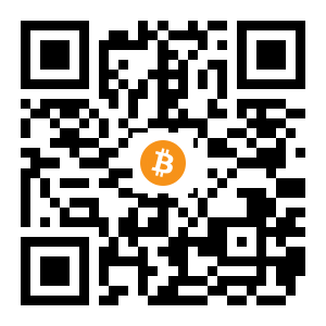 bitcoin:3EiAcrzq1cELXScc98KeCswGWZaPGceT1d black Bitcoin QR code