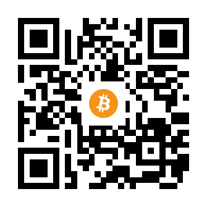 bitcoin:3EjvNPxip3PMF7QXfrJhJmg6fUTcrr4vgn black Bitcoin QR code