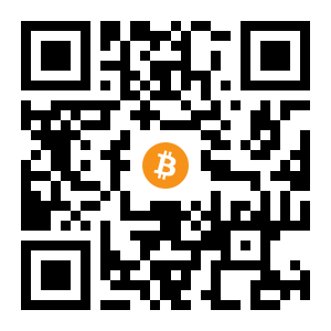 bitcoin:3EnXfMa8r53bfzeXLKtaTvEwGeJAXN9jHn black Bitcoin QR code