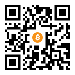 bitcoin:3Enhk8H6n6YBCrTaT91paMscKUyCDzgyKS black Bitcoin QR code