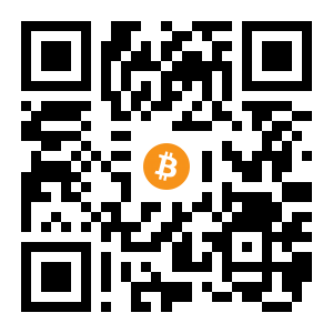 bitcoin:3EoCQKnm23PPmnijshCD1M5dnsiY1MaPbZ black Bitcoin QR code