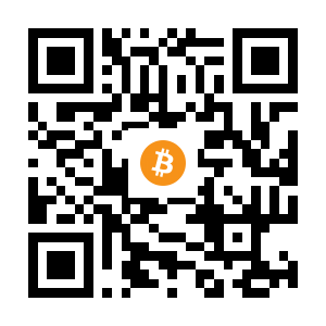 bitcoin:3Eqe1JtqC19guJskgaD6xeuXcT81Zdigt8 black Bitcoin QR code