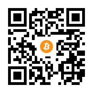 bitcoin:3EsogfWxJpm8xcb6MjDU5BGbr2i521Rk45 black Bitcoin QR code