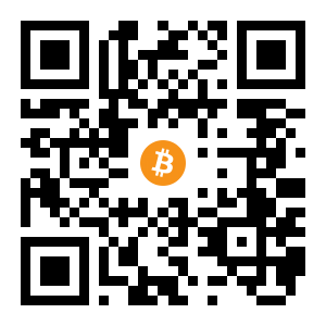 bitcoin:3EwDueq5LsDD83yF8eDdWPswqjp11jZyA1 black Bitcoin QR code