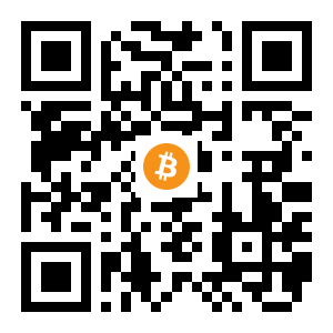 bitcoin:3EwjE8ndUM9Vyts7T9MJqZna9j6mDutNJx black Bitcoin QR code