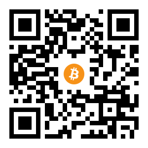 bitcoin:3Ex6jD9MeBPt7YQZSpdsxSoVkTA28k99zT black Bitcoin QR code