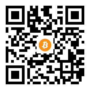 bitcoin:3Ex9yLWzSUxPWzhvFRZoZuu6EjQ5CLutNG black Bitcoin QR code