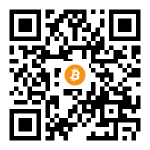 bitcoin:3ExFuEiwA9f4U2xyKZEKRPZBY6Zi59EcBn black Bitcoin QR code
