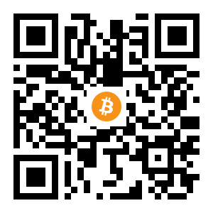 bitcoin:3F3CcZzC9F9yP5PDShJA8j3s2i1d9gfESr black Bitcoin QR code