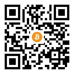 bitcoin:3F3N9mHdZCRJ9nJiidA7E6oTLAv5LLwaac black Bitcoin QR code