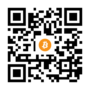 bitcoin:3F7zuvAYvQj4y7vRFm61Ro8WRiV4bKPQzu black Bitcoin QR code