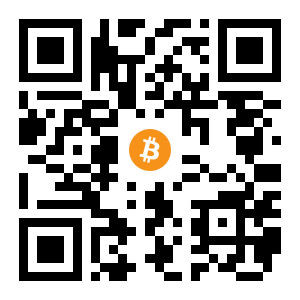 bitcoin:3F84EUgMsh2VnNLvh6gWuyBPBjakiHC6YE black Bitcoin QR code