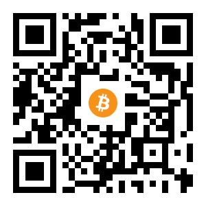 bitcoin:3F9dnijtrAS9KVY4UUUpjouiUZFVDgTpKk black Bitcoin QR code