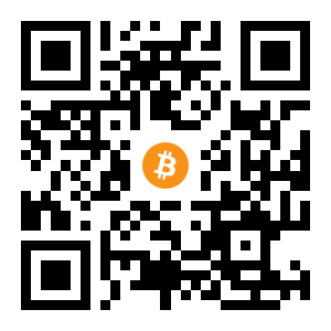 bitcoin:3FA2ZdZJ14E5DqTEeD1bnipyYuzY7jMDkm black Bitcoin QR code