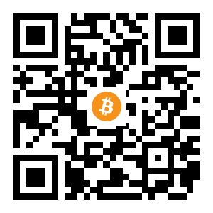 bitcoin:3FChXp3oVM8V2LjcK3KB1o2dhyZYh9BDiU black Bitcoin QR code