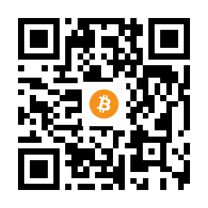 bitcoin:3FE3zqNyPGWUVNZwcT2BxjMS83QfbNVZGt black Bitcoin QR code
