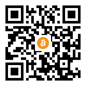 bitcoin:3FEAbeoZbuGZeBEcG8NgVD3LQ52Dh3QPM9 black Bitcoin QR code