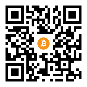 bitcoin:3FGpzWDhk836AgXKMN4oQL615wjKXwJFZt black Bitcoin QR code