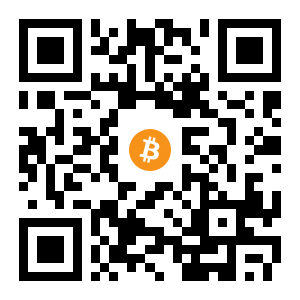 bitcoin:3FH9h1JWTf8CpS1RS8QHbBLUUKPYWRot3K black Bitcoin QR code