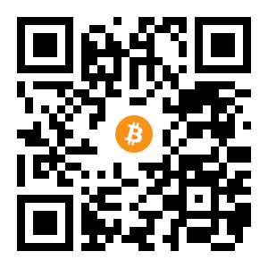 bitcoin:3FHAjikiWgL7JScVpXJ8tQroGhovAMEepa black Bitcoin QR code