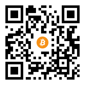 bitcoin:3FJP9ETh94UHsRudBdJfMgHJXTCxKJEkz3 black Bitcoin QR code