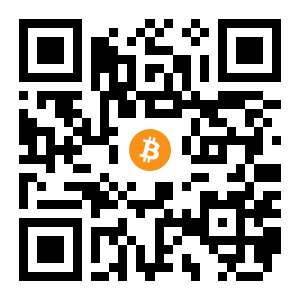 bitcoin:3FJzbnT7PdgKiC1JoAQBpLAes362sDuNhh black Bitcoin QR code
