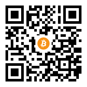 bitcoin:3FLJYY2yew3wbeb3MM9qEr9ZYjzFWWGJ3A black Bitcoin QR code