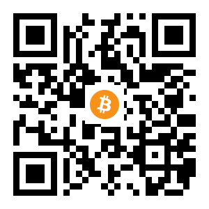 bitcoin:3FLpGzwcDda7kvwJL8yQCq1F1nnnX6VdMN black Bitcoin QR code