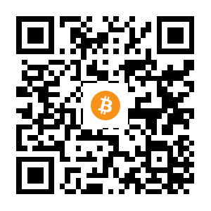 bitcoin:3FP2jrJp9evM3eUepXxT5fSas8bYPyhQLH black Bitcoin QR code