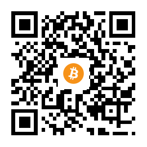 bitcoin:3FQ7w4A3W183TUd24CvUVwVp2akhaEthLp black Bitcoin QR code