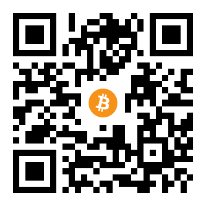 bitcoin:3FQDfAe9aTkx1EvWLsfQiHoJLHLrcWCa8f black Bitcoin QR code