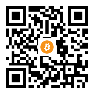 bitcoin:3FQUP9Eh2YN1RCUPYz1cw949eKHaPEMeXz black Bitcoin QR code