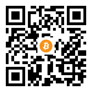 bitcoin:3FS8M5DdYdH8CDCcTjyU9fTg8tZxNHJA3D black Bitcoin QR code