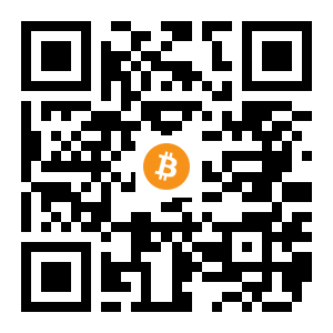 bitcoin:3FTGuJY7p3gKn2L9a5zfriqAsmJqVPj5AY black Bitcoin QR code