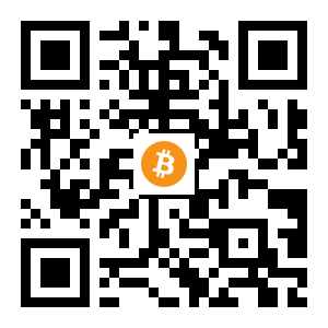 bitcoin:3FTyoCvCuV5zUEPMAiRX5X54eHN4k2p73c black Bitcoin QR code