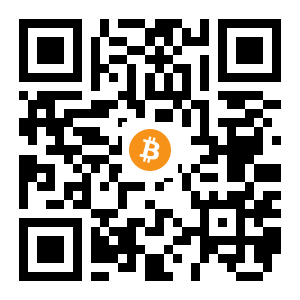 bitcoin:3FUvjKkXS83epzLNDT4FXQbXhXQ9VK4KFn black Bitcoin QR code
