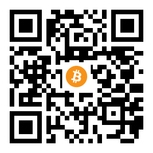 bitcoin:3FXsvSR4ffZexSrEmvZZ2qtg5GvoZV7Grr black Bitcoin QR code