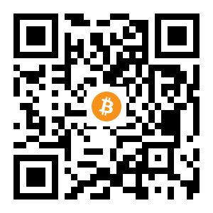 bitcoin:3FY9YJAwegbaie3w8iH3G7rGVMeix6K4jN black Bitcoin QR code