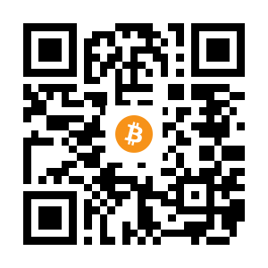 bitcoin:3FYDttTk1SM4xEviTcLRVgQZYm27ZWbu8r black Bitcoin QR code
