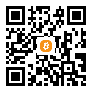 bitcoin:3Fbrt3tknMKPx3CdmuEytV9SnaoAszYt7f black Bitcoin QR code