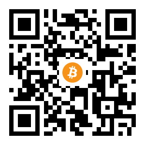 bitcoin:3FevB5JpBDTsz57YFbojXa2QmdFEtpFEvv black Bitcoin QR code