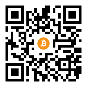 bitcoin:3FfJVfuSY24kVPpRYJw52XdaiA4EEZpo2z black Bitcoin QR code