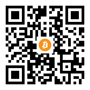 bitcoin:3FinQYADVspfdakYGPYknkaZ8t69d1VwAL black Bitcoin QR code