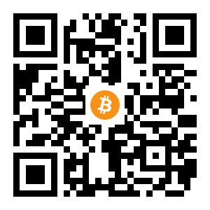 bitcoin:3FiweLNWWRSZw1uUkFCpNNKDVXUPpkt7Ws black Bitcoin QR code