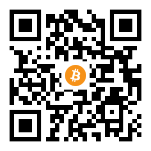 bitcoin:3FjmmyGJVXZVdQ3zo7tLpekL5jykEckSzn black Bitcoin QR code