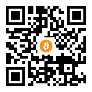 bitcoin:3Fk92yoWAQmt1NeJNY1mcMwPvpPWxG7R8X black Bitcoin QR code